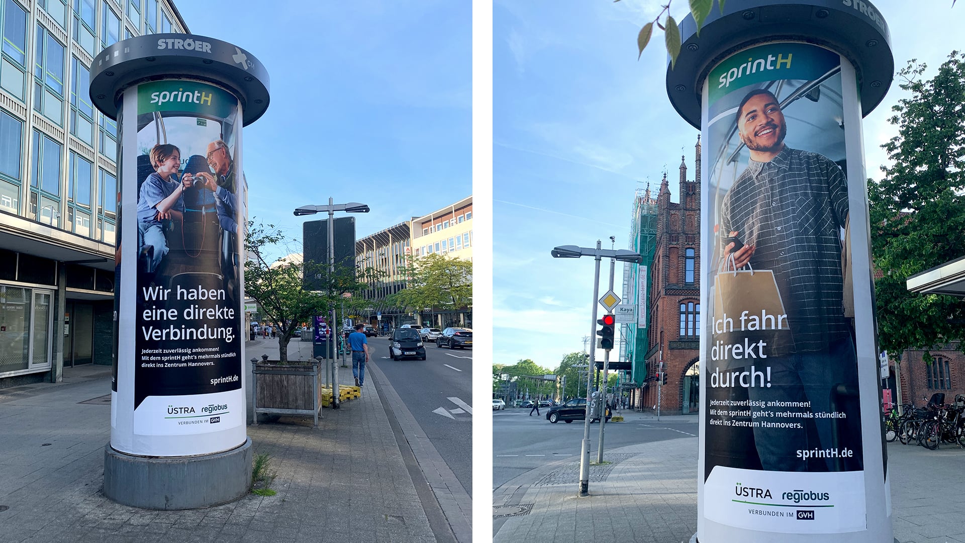 GVH sprintH Kampagne Motive