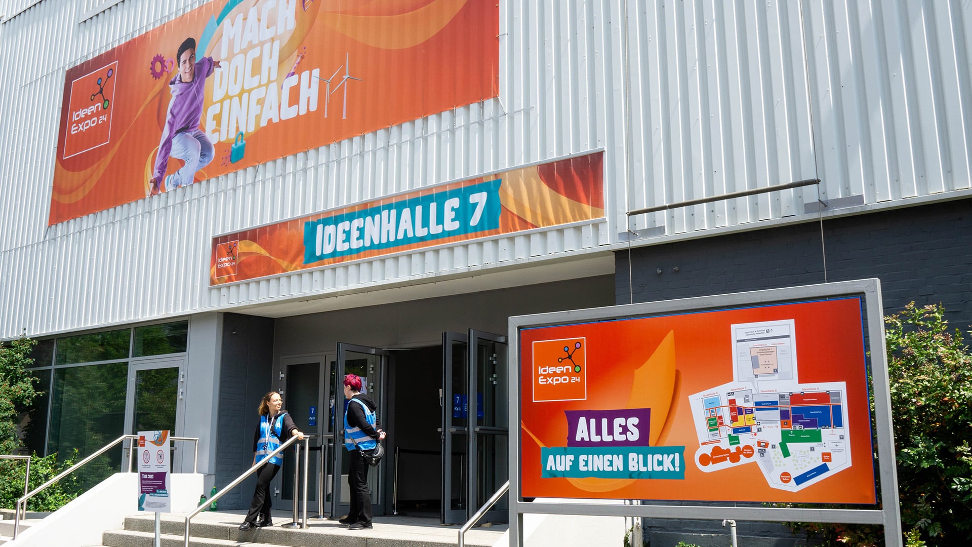 IdeenExpo24 Veranstaltungsbranding Kampagne