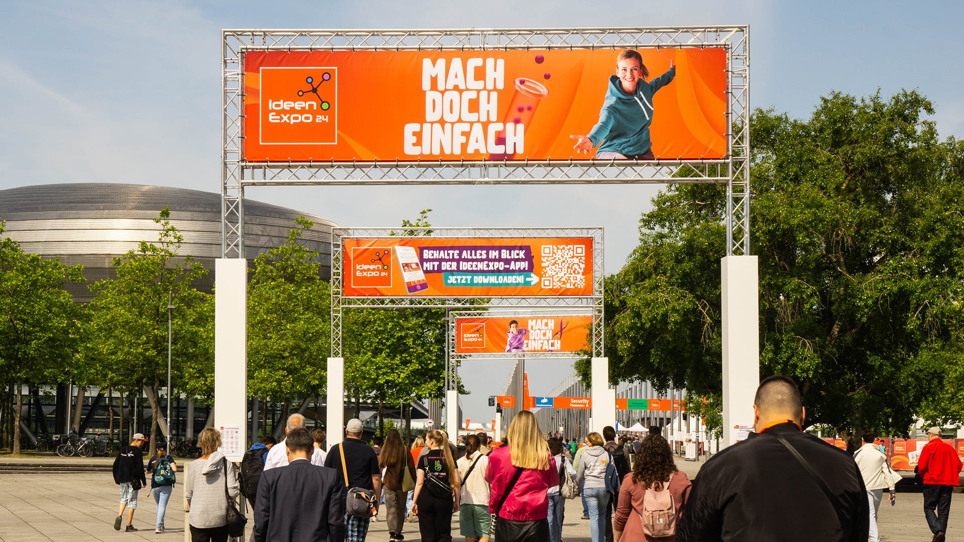 IdeenExpo24 Veranstaltungsbranding Kampagne