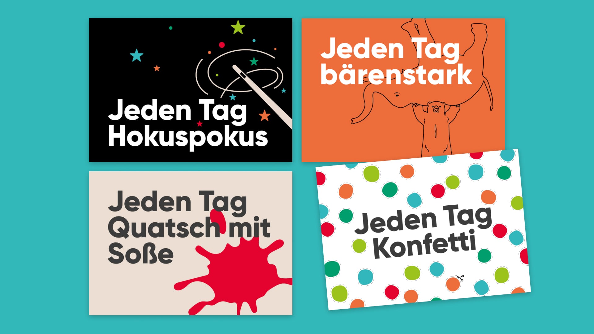 Erzieherkampagne Kultusministerium Hannover - Citycards