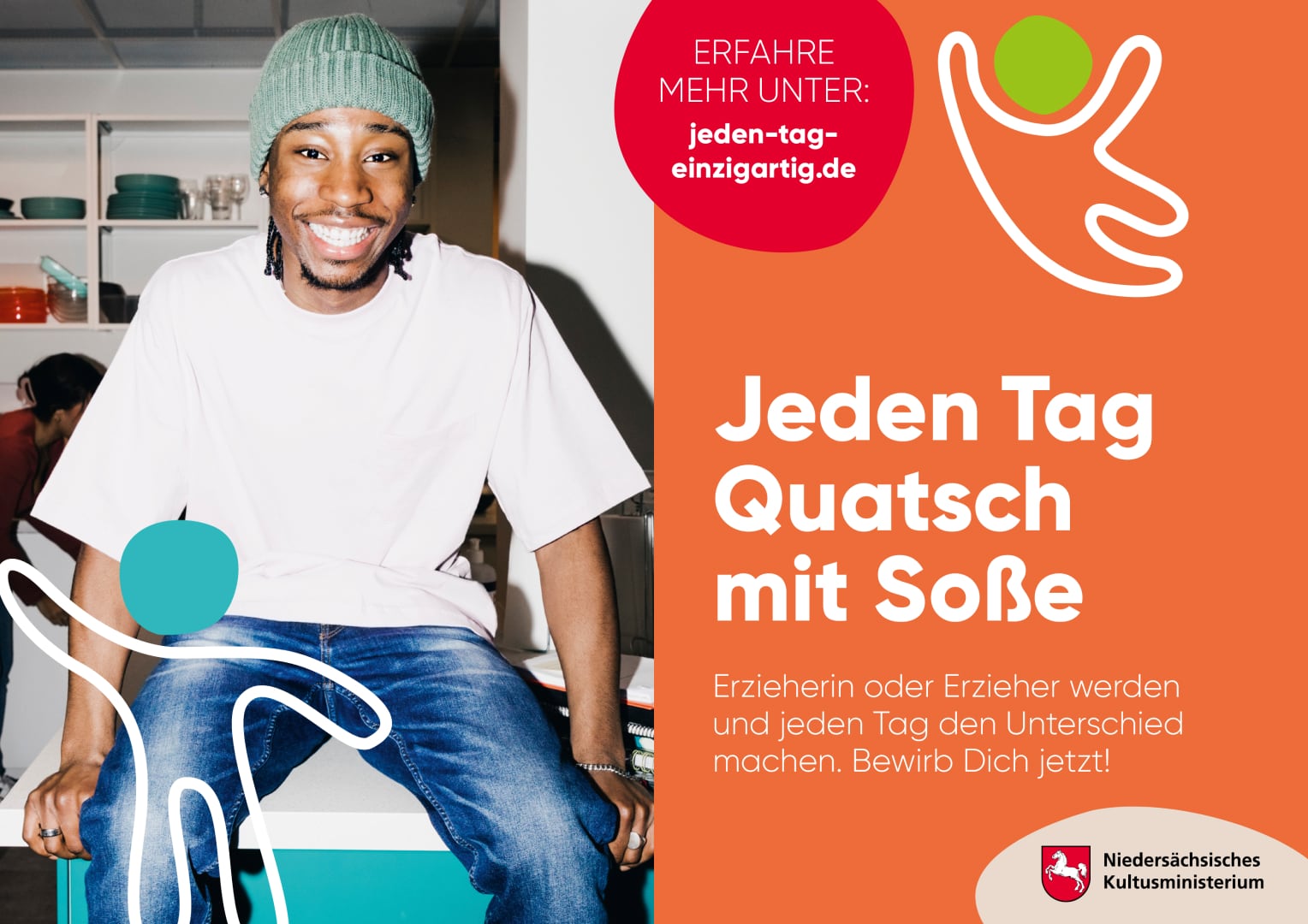 Erzieherkampagne Kultusministerium Hannover - Motiv 2