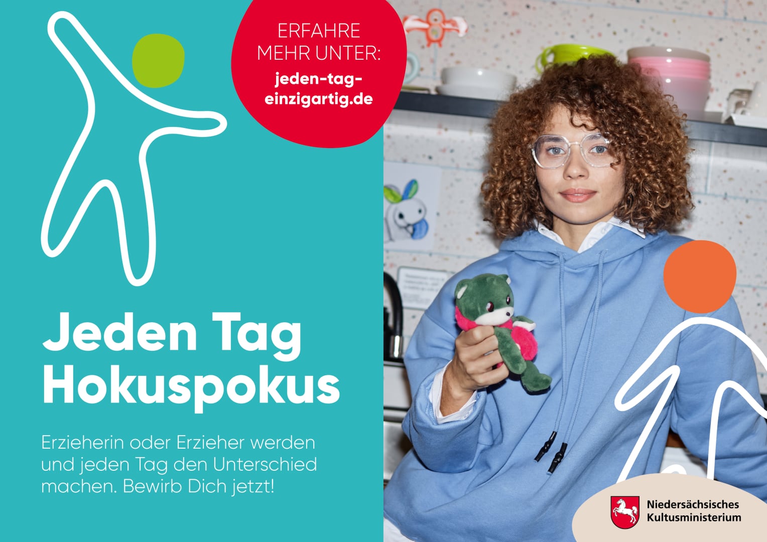 Erzieherkampagne Kultusministerium Hannover - Motiv 3
