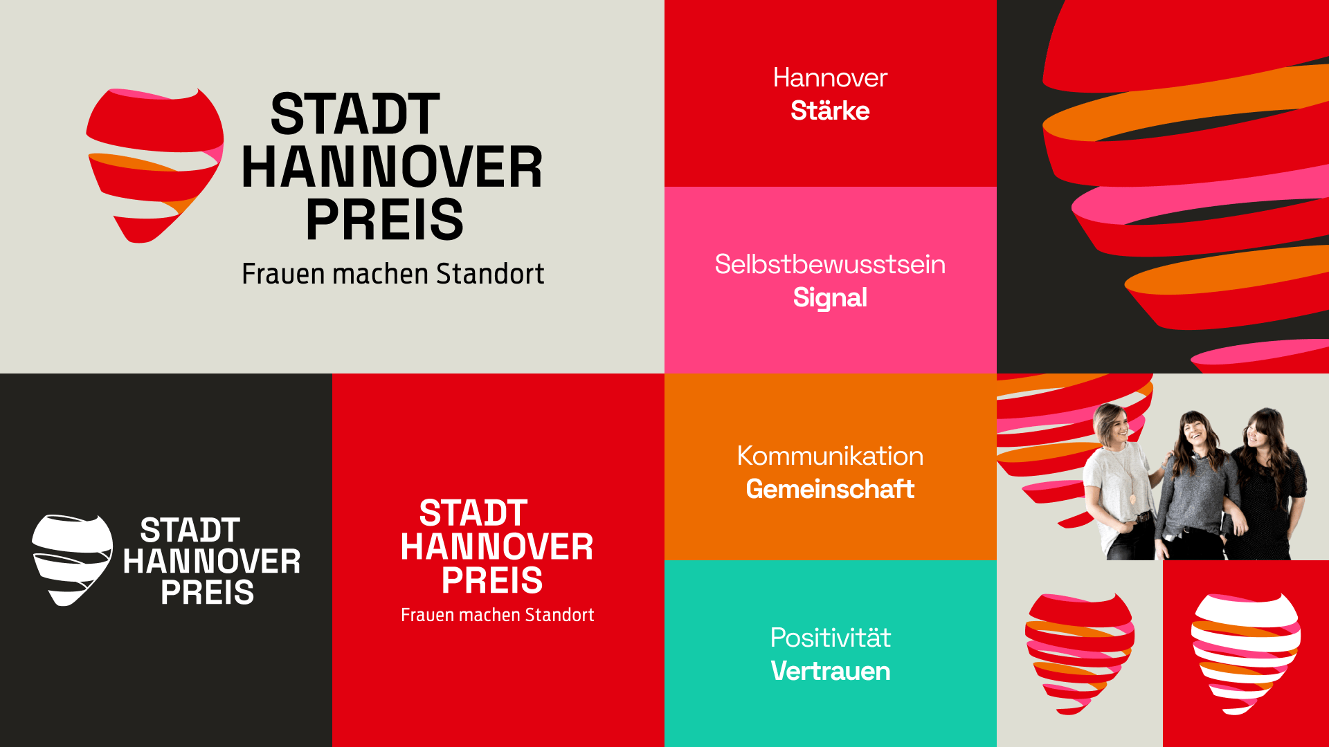 Styletile zum Corporate Design des Stadt-Hannover-Preis – Farben, Typografie und Gestaltungselemente im Überblick