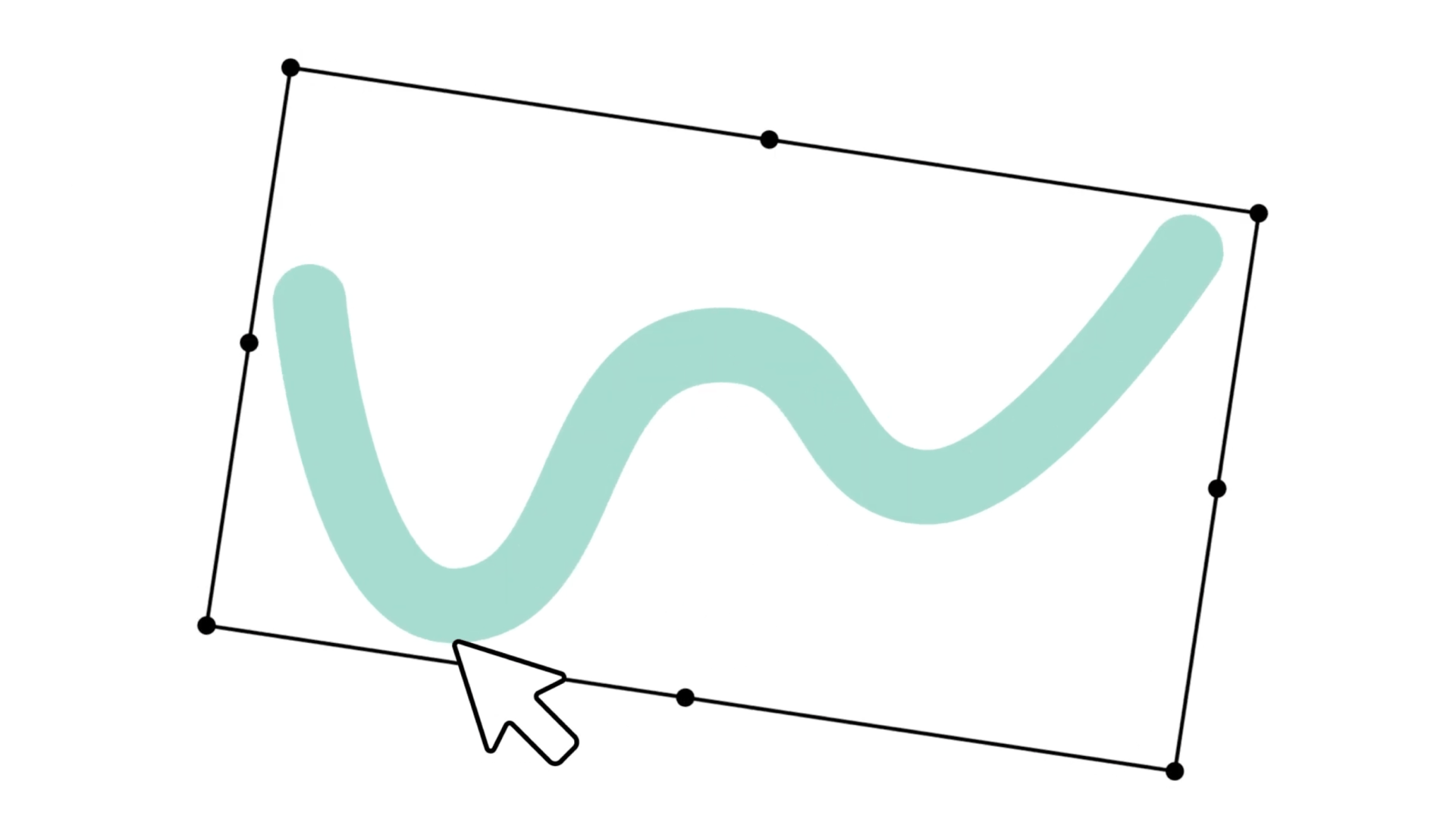 Logogenese Video: Gestaltungsprozess der geschwungenen Wellenform im Schriftzug ‚Wetzlar‘ – Symbol für Bewegung, Fluss und Wandel im Designsystem.