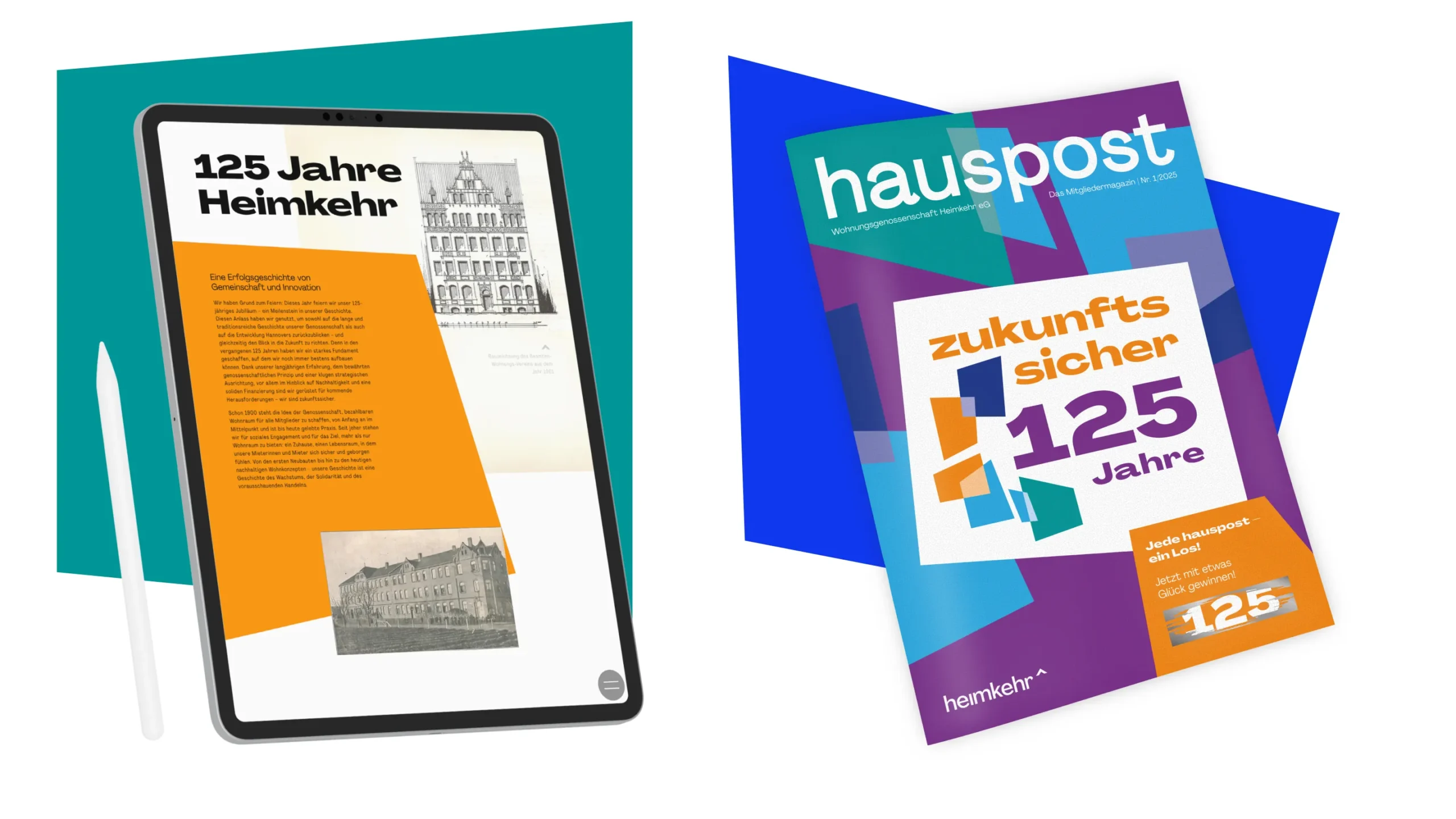 Heimkehr 125 Jahre - Mitgliedermagazin hauspost